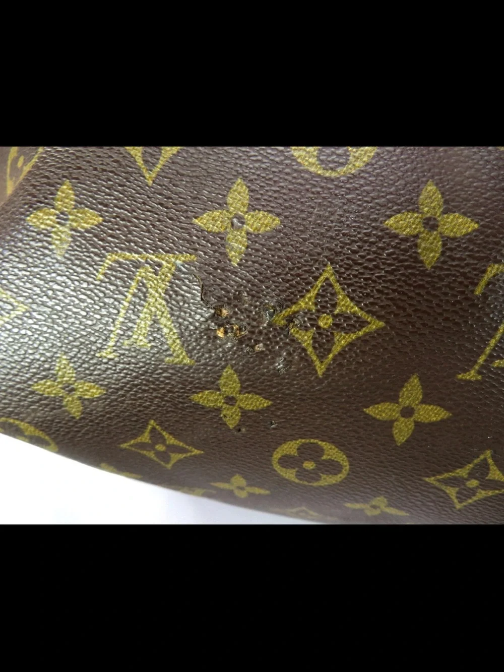Louis Vuitton Brown Monogram Keepall Weekend Bag